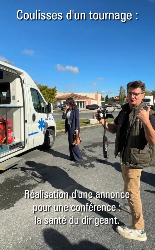 Coulisses d'un tournage vidéo Coulisses d'un tournage vidéo