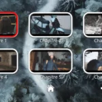 Authoring-DVD : écran des chapitres