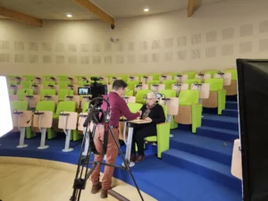 Tournage vidéo institutionnelle