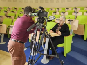 Tournage vidéo interview