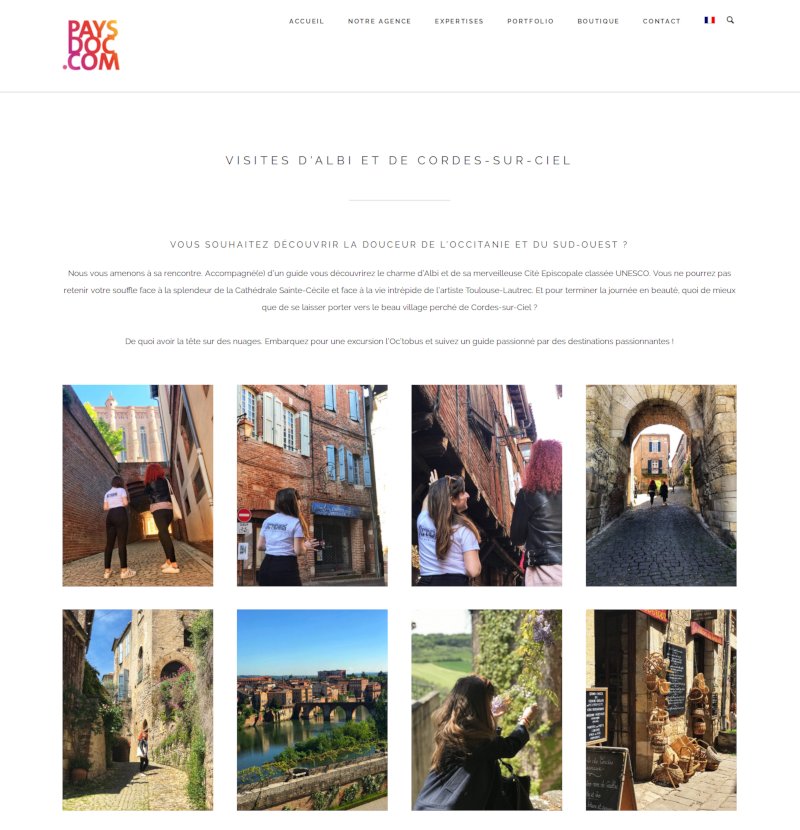 Création de nouvelles pages sur le site web Paysdoc Création de nouvelles pages sur le site web Paysdoc