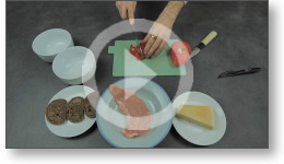 Tuto en vidéo de la recette salade César Tuto en vidéo de la recette salade César
