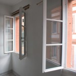 Séance photo du chantier de rénovation de fenêtres
