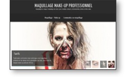 Site maquillagemakeup.com en première page de Google.