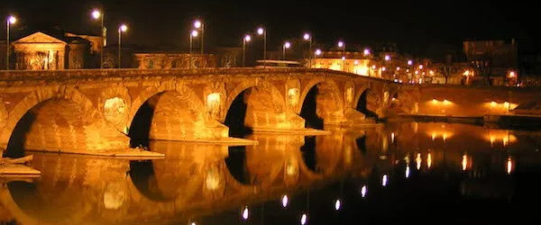 Film vidéo Toulouse de nuit