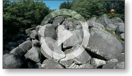 Séquence vidéo au Parc National du Sidobre depuis un drone