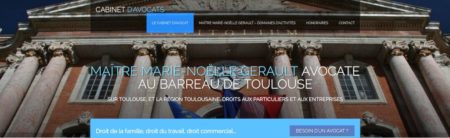 site web avocate à Toulouse