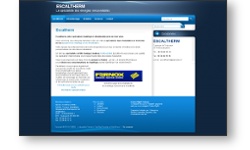 Refonte du site web de la société Escaltherm