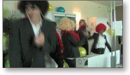 Tournage vidéo d'un Lipdub en entreprise