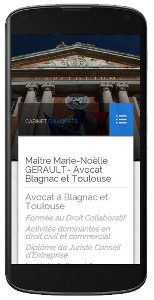 Site responsive-design du cabinet d'avocats AVOCATS-GEARULT.FR