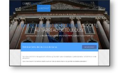 Création du site internet pour le cabinet d'avocat AVOCATS-GERAULT.FR...