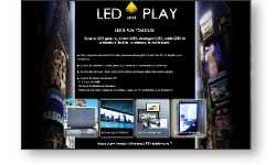 Sites web de LED AND PLAY, spécialiste des écrans LED géants