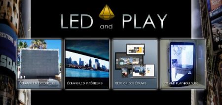 Sites web du groupe LED AND PLAY