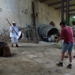 Tournage de l'attaque du château