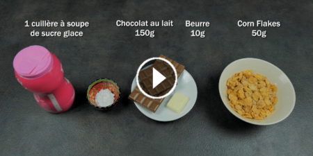 Tuto vidéo dessert rose des sables