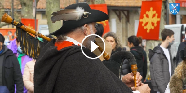 Film reportage sur la fête du romarin à Dourgne