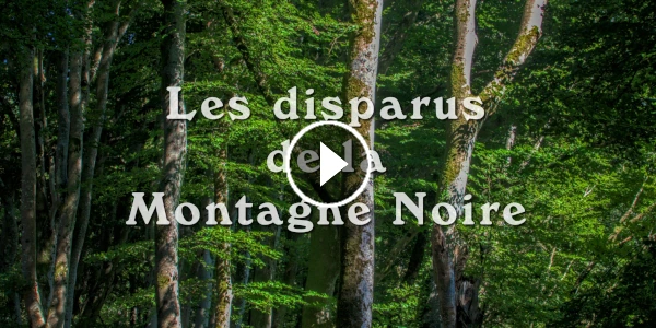 Bande annonce du roman policier Les disparus de le Montagne Noire