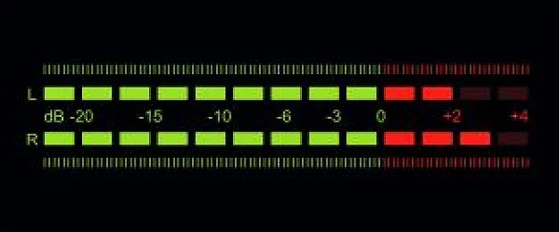 Niveaux de l'enregistrement audio